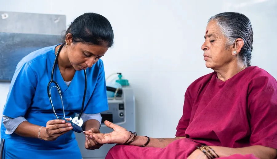 Community health screening and diabetes awareness work
